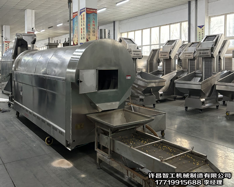 炒貨機(jī)生產(chǎn)線